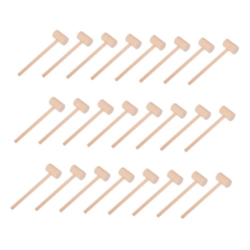 TOYANDONA 25stücke Mini-holzhämmer Aus Naturholz Kleine Hämmer Für Bastelarbeiten Und Lernspiele Handwerksspielzeug Für Kinderaktivitäten Und Rollenspiele TOYANDONA 25stücke Mini-holzhämmer Aus Naturholz Kleine Hämmer Für Bastelarbeiten Und Lernspiele Handwerksspielzeug Für Kinderaktivitäten Und Rollenspiele von TOYANDONA
