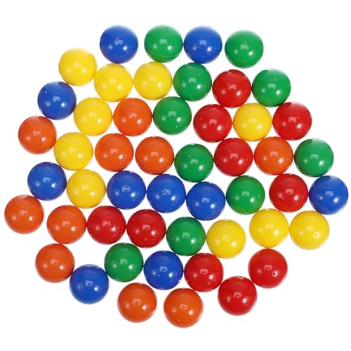 TOYANDONA 250 STK Lotteriekugel tischtennisball tischfussball kunstoff Kugeln bierpong tische plastikkugeln Tally-Bälle farbige Kugeln Bolas Nahtlose Plastikbälle Bingokugeln für die Party von TOYANDONA