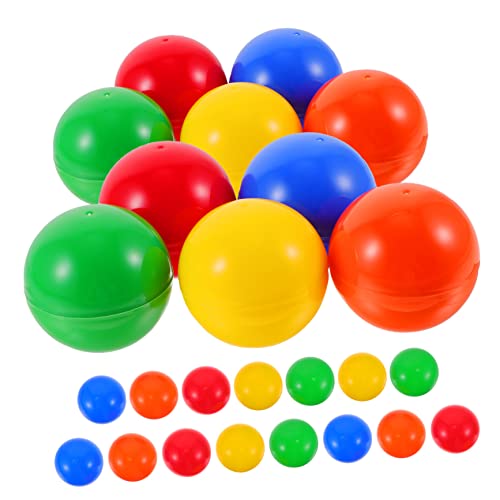 TOYANDONA 25St Lotteriekugel Weltraumkugeln Party-Tombola Bälle zur Unterhaltung Bingokugeln klein tischtennisball tischfussball Spielzeug Bälle für die Heimparty Tombola-Bälle PVC von TOYANDONA