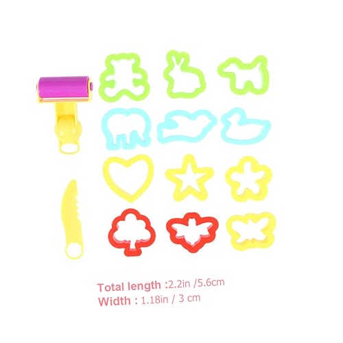 TOYANDONA 28 Stück Teiliges DIY Knetformen für Bunte Leichte Plastilin Ausstechformen mit Glatten Kanten Kreativ und Sicher Fördert Manuelle Fähigkeiten und Spielerisches Lernen TOYANDONA 28 Stück Teiliges DIY Knetformen für Bunte Leichte Plastilin Ausstechformen mit Glatten Kanten Kreativ und Sicher Fördert Manuelle Fähigkeiten und Spielerisches Lernen von TOYANDONA