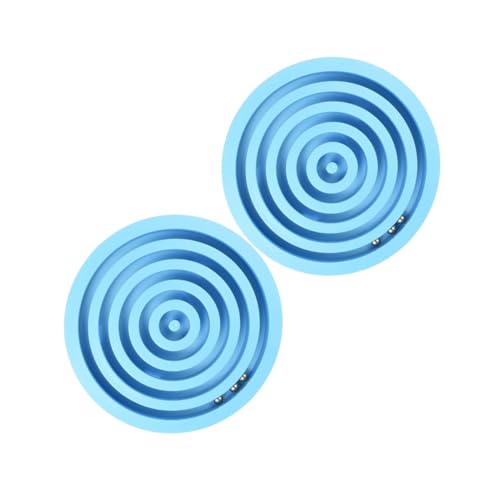 TOYANDONA 2St Balancierendes Perlenspielzeug für kinderspielzeug spielsachen spielzeuge für Kid Toys Labyrinth Ballspiel Labyrinth Ball Bambus Blue von TOYANDONA