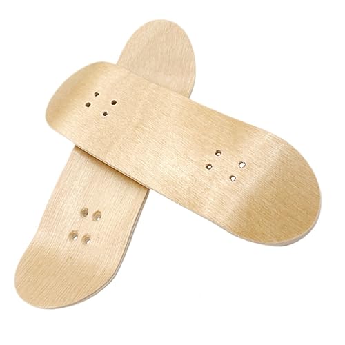 TOYANDONA 2St Finger-Skateboard- Finger Skateboard fingerskaterboard gleitbrett Mini Skateboard skateoard Mini-Finger-Skateboard-Decks aus Holz Austausch des Griffbrettdecks Ahorn von TOYANDONA