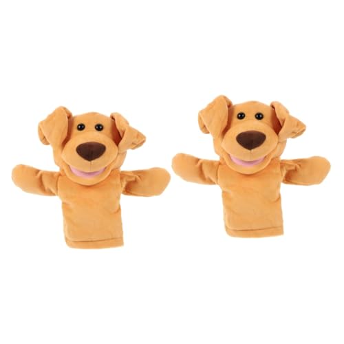 TOYANDONA 2St Handpuppenspielzeug Flauschige Handpuppe Puppenhände Cosplay tierisches Spielzeug Handpuppe für Kinder Handpuppe Spielzeug Handpuppen für Kleinkinder Puppentheater PP Baumwolle von TOYANDONA