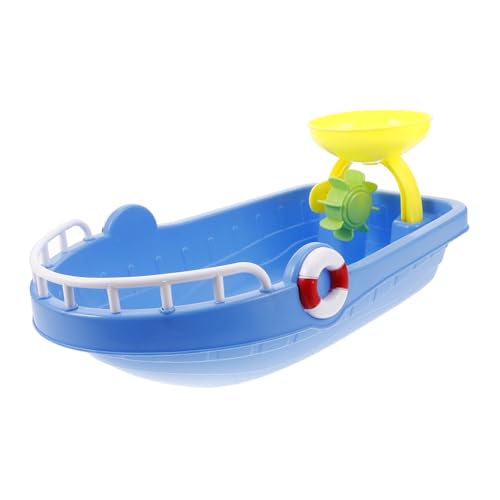 TOYANDONA 2St Strandboot-Set badespielzeug Boot wasserspielzeug Wasserfestes Wasser Boote für Badewanne Poolspielzeug für Spielzeugboot Plastik von TOYANDONA