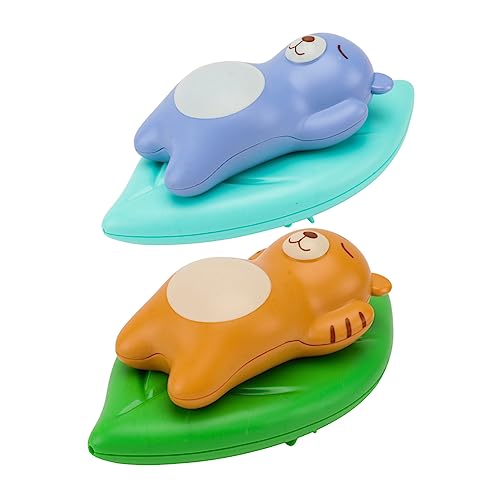 TOYANDONA 2st Badespielzeug Für Babys Badewanne Für Duschspielzeug Tierisches Badespielzeug Tragbare Babybadewanne Badespielzeug Für Tiere Spielzeug Für Kleinkinder Badespritzer Plastik von TOYANDONA