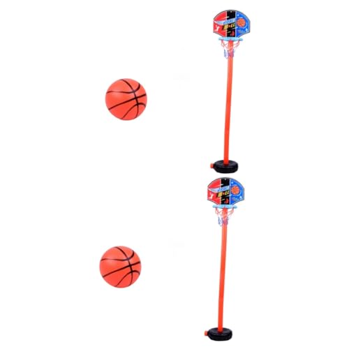 TOYANDONA 2st Basketballspielzeug Für Kinder Basketballkorb Für Kinder Outdoor-spielset Für Kinder Basketball-ballerspiel Hoops-basketballspiel Verstellbarer Basketballständer von TOYANDONA