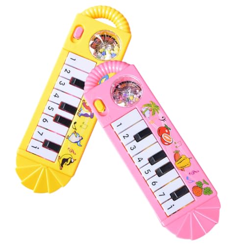 TOYANDONA 2st Mini-elektropiano Klavier Tastatur Für Kleinkinder Tastatur Für Spielzeugklavier Für Kleinkinder 1-3 Keyboard-Klavier Für -Tastatur Plastik von TOYANDONA