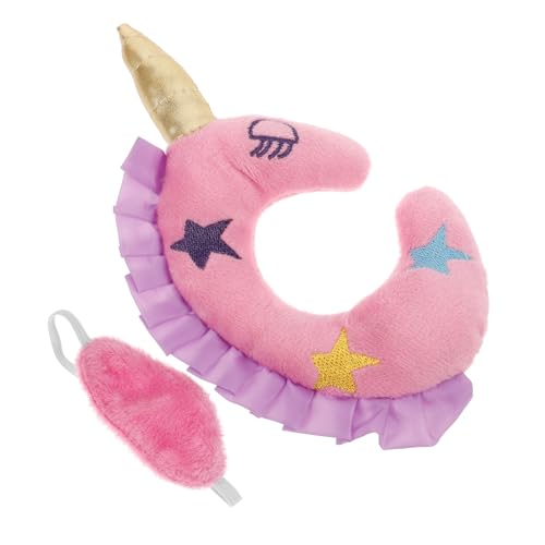 TOYANDONA 2st Puppenzubehör Einhorn-Spielzeug Für Mädchen Reisespielset Für Puppen Spielzeugkoffer Geheimnisvolles Spielzeug Babytrage Für Puppen Zubehör Für Babypuppen Plüsch von TOYANDONA