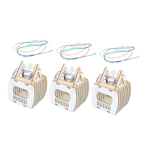 TOYANDONA 3 Sätze DIY Holz Seilbahn Bausatz für Realistisches Modellbauspielzeug zum Zusammenbauen Fördert Kreativität Feinmotorische Fähigkeiten Wissenschaft Technik Lernen ohne Batterien TOYANDONA 3 Sätze DIY Holz Seilbahn Bausatz für Realistisches Modellbauspielzeug zum Zusammenbauen Fördert Kreativität Feinmotorische Fähigkeiten Wissenschaft Technik Lernen ohne Batterien von TOYANDONA