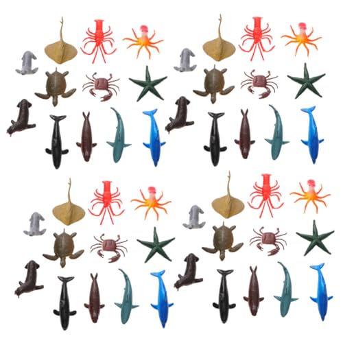 TOYANDONA 3 Sätze Realistische Meereslebewesen aus Kunststoff Tierfiguren für Pädagogisches Lernspielzeug Kreativität und Vorstellungskraft TOYANDONA 3 Sätze Realistische Meereslebewesen aus Kunststoff Tierfiguren für Pädagogisches Lernspielzeug Kreativität und Vorstellungskraft von TOYANDONA