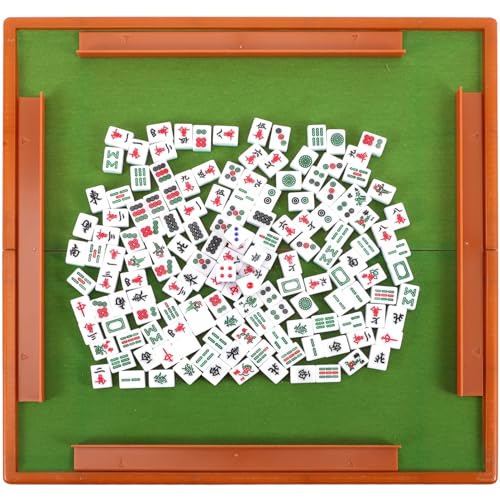 TOYANDONA 3 Sätze Reise Freizeit Mahjong Reisespielzeug Chinesisches Mahjong-Kit tragbares Schachbrett majiang Kollege famaliguy Interessantes Mahjong-Kit Reise kleines Mahjong-Kit Acryl von TOYANDONA