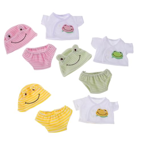 TOYANDONA 3sätze Puppenkleidung Puppen Hemd Hose Und Mütze Austauschbares Puppenkostüm Puppenzubehör Mit Kreativen Designs TOYANDONA 3sätze Puppenkleidung Puppen Hemd Hose Und Mütze Austauschbares Puppenkostüm Puppenzubehör Mit Kreativen Designs von TOYANDONA