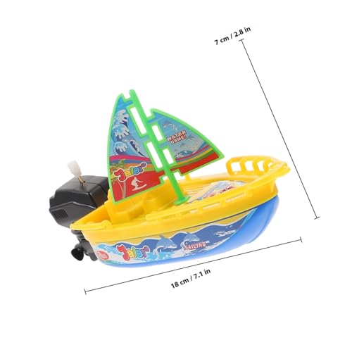 TOYANDONA 3 Stück Badespielzeug Wind up Segelboot Schwimmendes Wasserspielzeug für Kleinkinder Badewanne und Pool Geeignet Spaßiges Lernspielzeug Koordination und Vorstellungskraft TOYANDONA 3 Stück Badespielzeug Wind up Segelboot Schwimmendes Wasserspielzeug für Kleinkinder Badewanne und Pool Geeignet Spaßiges Lernspielzeug Koordination und Vorstellungskraft von TOYANDONA