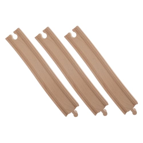 TOYANDONA 3 Stück Holzschienen Bogen Holzeisenbahn Erweiterung Robuste Holzeisenbahn verbindung Kreatives für Fördert Hand Auge koordination und Fantasie Beim Zusammenbauen TOYANDONA 3 Stück Holzschienen Bogen Holzeisenbahn Erweiterung Robuste Holzeisenbahn verbindung Kreatives für Fördert Hand Auge koordination und Fantasie Beim Zusammenbauen von TOYANDONA