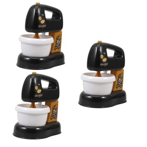 TOYANDONA 3 Stück Mini Spielhaus Spielzeug Kinder Mixer Spielzeug Rollenspiel Spielzeug Kinder Mixer Spielzeug Kindergeburtstag Kinderspielzeug Kleiner Mixer Mini Mixer Für Kinder von TOYANDONA