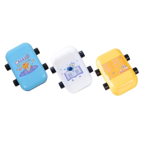 TOYANDONA 3 Stück Teiliges Mathe Stempelset Verschleißfeste Arithmetik Rollstempel für Lernübungen Wiederverwendbare Rechenproblem Stempel mit Klarem Abdruck in Gelb Blau Weiß TOYANDONA 3 Stück Teiliges Mathe Stempelset Verschleißfeste Arithmetik Rollstempel für Lernübungen Wiederverwendbare Rechenproblem Stempel mit Klarem Abdruck in Gelb Blau Weiß von TOYANDONA