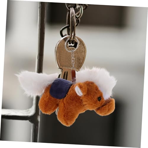 TOYANDONA 3 Stück Teiliges Plüsch Schlüsselanhänger Pferd Jahr des Pferdes Stofftier Anhänger Taschenanhänger für Haustiere Neujahrs Maskottchen Leichte und Vielseitige Taschen Deko TOYANDONA 3 Stück Teiliges Plüsch Schlüsselanhänger Pferd Jahr des Pferdes Stofftier Anhänger Taschenanhänger für Haustiere Neujahrs Maskottchen Leichte und Vielseitige Taschen Deko von TOYANDONA