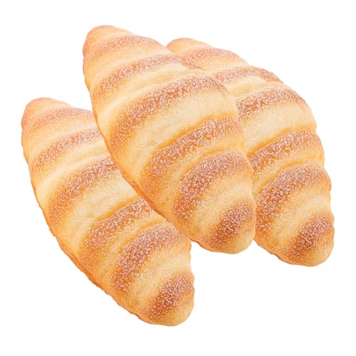 TOYANDONA 3 Stück Teiliges Simulation Brot Realistische Künstliche Brote Leicht und Langlebig für Ladendekoration Vielseitige Tragbare Deko Modelle für Schaufenster und Fotografie TOYANDONA 3 Stück Teiliges Simulation Brot Realistische Künstliche Brote Leicht und Langlebig für Ladendekoration Vielseitige Tragbare Deko Modelle für Schaufenster und Fotografie von TOYANDONA