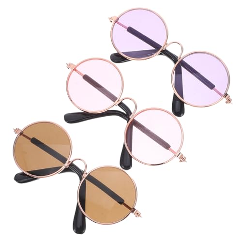 TOYANDONA 3 Stück dekorative Brille Mini-Spielzeugbrille kleine Brille für Puppenbrille mit Drahtrand Puppengläser zum Basteln Mini-Gläser zum Basteln Puppenbrillen Plastik TOYANDONA 3 Stück dekorative Brille Mini-Spielzeugbrille kleine Brille für Puppenbrille mit Drahtrand Puppengläser zum Basteln Mini-Gläser zum Basteln Puppenbrillen Plastik von TOYANDONA