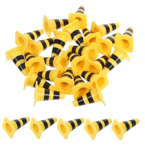 TOYANDONA 30 Stück Teiliges Verkehrszeichen Spielset für Verkehrsleitkegel und Miniatur Straßensperren Pädagogisches Verkehrssicherheitsspielzeug für Kreative Straßensimulation und TOYANDONA 30 Stück Teiliges Verkehrszeichen Spielset für Verkehrsleitkegel und Miniatur Straßensperren Pädagogisches Verkehrssicherheitsspielzeug für Kreative Straßensimulation und von TOYANDONA