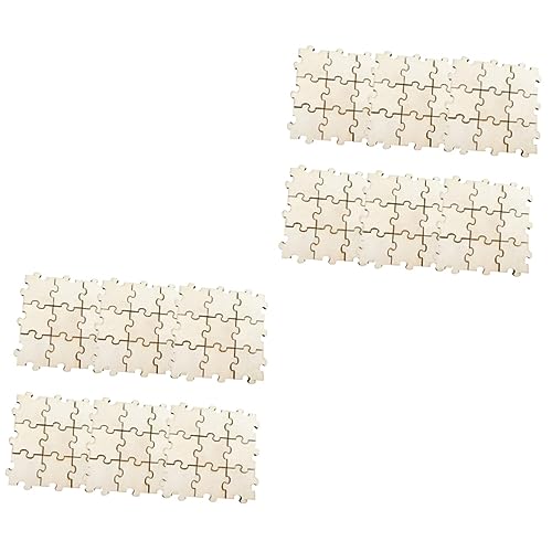 TOYANDONA 300 STK DIY leeres Puzzle Puzzle-Spielzeug Sublimationsrohlinge Puzzles Hochzeit holzscheiben Spielzeuge Rätsel Puzzlespäne aus Holz Holzpuzzle Kasten Holzspäne Ornamente Hölzern von TOYANDONA