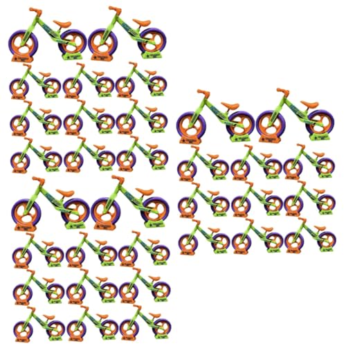 TOYANDONA 36 STK Karotten-Balance-Auto Spielzeug Mini-Fahrrad Mini-lernfahrrad Laufrad Zusammenbauen Mini-laufrad Lehrreiches DIY-Fahrrad Zusammenbauen Geburtstagsgeschenk Plastik von TOYANDONA