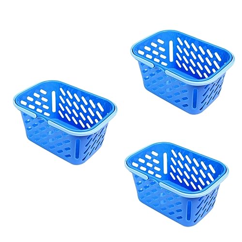 TOYANDONA 3St Einkaufskorb Kinderkorb Angelspielzeug für Kinder Spielzeugkorb für Kinder Aufbewahrungskorb für die Küche Kinderkörbe Storage Baskets küchenspielzeug für Kinder Toys von TOYANDONA