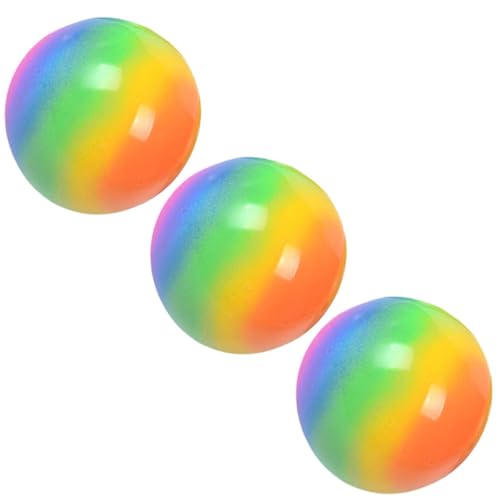 TOYANDONA Fidget Ball 3st Flipper Zurück Für Kinderspielzeug Stress Balls Toys for Spielsachen Für Fun Toy Druckbälle Dehnbare Bälle Druckentlastungsspielzeug Colorful Stress Spielzeug von TOYANDONA