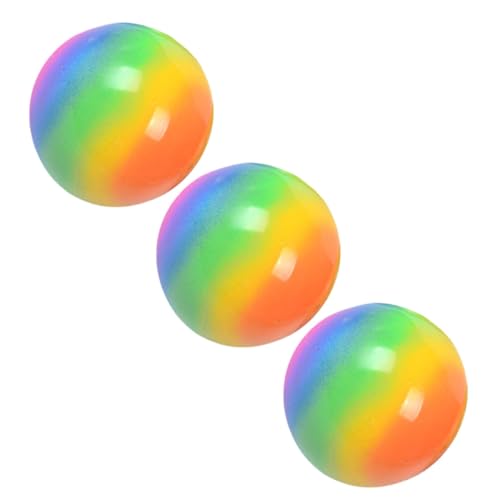 TOYANDONA Stressabbau Spielzeug 3st Flipper Zurück Für Kinderspielzeug Jucarii Pentru Copii Druckabbau Stress Balls Sensorische Bälle Squeeze Fidget Zappelball Druckbälle Colorful Squeeze Spielzeug von TOYANDONA