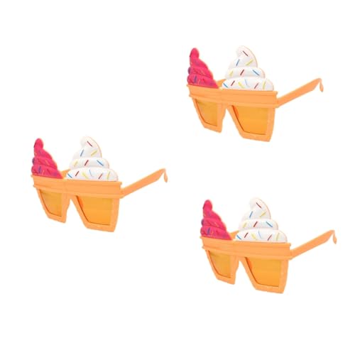 TOYANDONA 3St Neuartige Sonnenbrille kinderferngläser kinderbrille Party-Brillen Party Glasses Mode Sonnenbrillen Requisiten schnapsgläser lustige Brillen Zubehör für Partykostüme von TOYANDONA