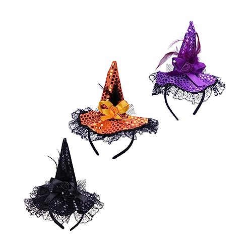 TOYANDONA 3St Stirnband Halloween-Stirnbänder halloween haarspangen haarspange halloween costume halloween costume de halloween rollenspiel wiederverwendbares Haarband haarband Stoff von TOYANDONA