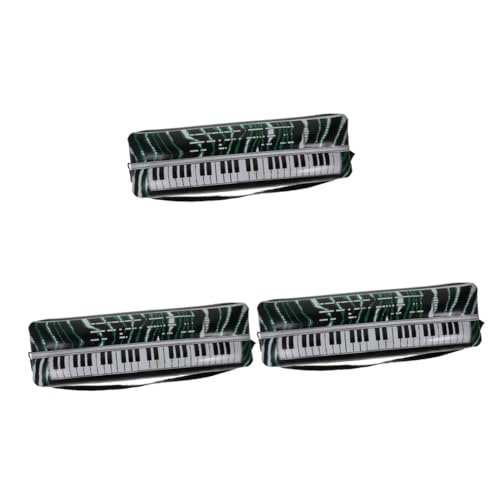 TOYANDONA 3st Aufblasbare Elektronische Tastatur Spielzeuge Partydekorationen Kreative Aufblasbare Instrumentenrequisiten Tragbares Aufblasbares Instrument Interessante Inflationsstütze PVC von TOYANDONA