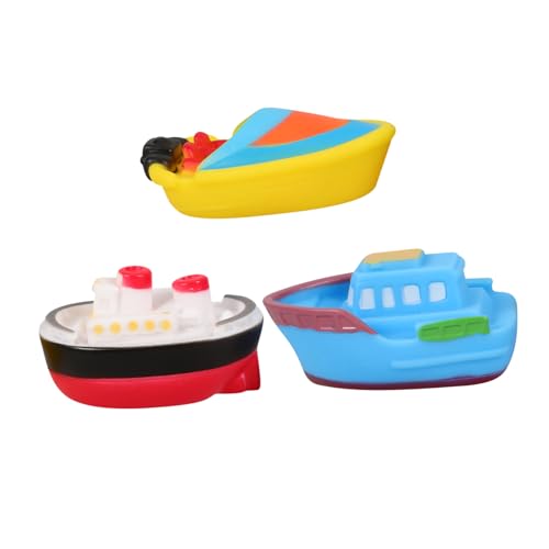 TOYANDONA 3st Badespielzeug Für Babys -dusche-versorgung Badespielzeug Für Pool-wasserspielzeug Badewanne Kinderbadezimmer Cartoon-badespielzeug Vinyl von TOYANDONA