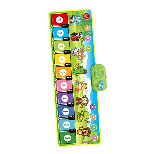 TOYANDONA 3st Klaviermatte Tastatur Für Kinder Spielzeug Spielmatte Teppiche Kinderklavier Musikmatte Für Kleinkinder Cartoon-bodenmatte Krabbeldecke Klavier Tanzmatte Klavierdecke PVC von TOYANDONA