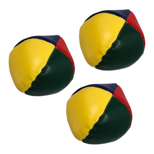 TOYANDONA 3st Sandsack Jonglieren Sie Den Ball Outdoor-sportspielzeug Outdoor-Sport-sandsack Sandsackspielzeug Für Jonglierball Klassischer Jonglier-sandsack Pu von TOYANDONA