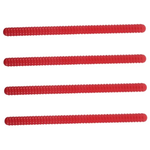 TOYANDONA 4 . Teiliges Spiralförmige Rhythmusstöcke aus Holz für Leicht Tragbar Fördert Feinmotorik und Rhythmus für Musikunterricht und Gruppenaktivitäten im Kindergarten Rot TOYANDONA 4 . Teiliges Spiralförmige Rhythmusstöcke aus Holz für Leicht Tragbar Fördert Feinmotorik und Rhythmus für Musikunterricht und Gruppenaktivitäten im Kindergarten Rot von TOYANDONA