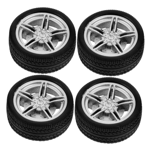 TOYANDONA 4 Stück Gummi Räder Für Spielzeugautos Multifunktionale Selbstgemacht Räder Für Kinder 38mm Durchmesser Für Bastelprojekte Und Rc Autos Robuste Bauqualität Und Einfache TOYANDONA 4 Stück Gummi Räder Für Spielzeugautos Multifunktionale Selbstgemacht Räder Für Kinder 38mm Durchmesser Für Bastelprojekte Und Rc Autos Robuste Bauqualität Und Einfache von TOYANDONA