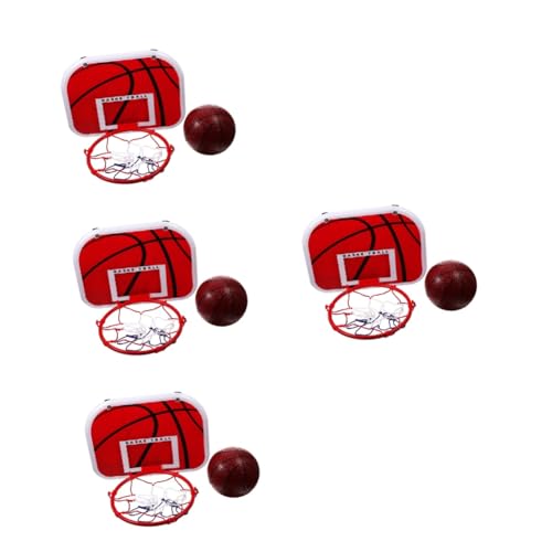 TOYANDONA 4 Sätze Hängender Basketballkorb Indoor-basketballkorb Basketballkorb Für Kinder Tür-basketballkorb Innenaufhängung Basketball-badespielzeug Basketballständer-reifenspielzeug von TOYANDONA