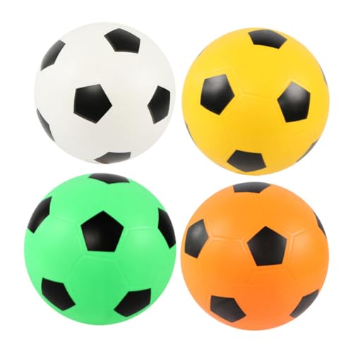 TOYANDONA 4 Stück Fußball Outdoor draußen Childrens Football Kits spielsachen für Activity für aufblasbare Fußbälle PVC-Fußbälle Green von TOYANDONA