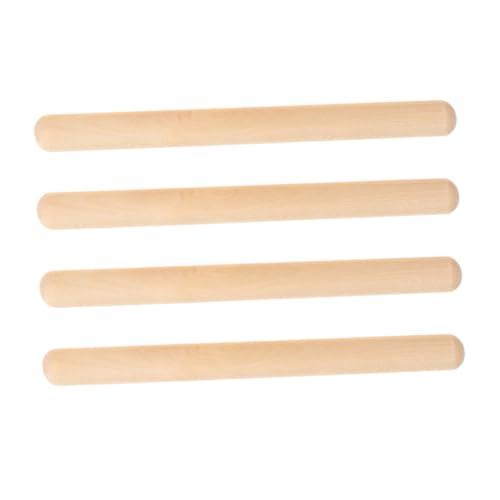 TOYANDONA 4 Stück Holz Percussion Sticks Rhythmus Stöcke Klassische Musik Sticks Leicht und Stabil Für Musikunterricht und Geschenk TOYANDONA 4 Stück Holz Percussion Sticks Rhythmus Stöcke Klassische Musik Sticks Leicht und Stabil Für Musikunterricht und Geschenk von TOYANDONA