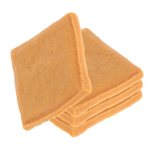 TOYANDONA 4 Stück Künstliches Getrocknetes Tofu Modell Realistische Food deko Küchen Display Restaurant Dekoration Detailgetreu und Fein Gearbeitet für Authentische Präsentation TOYANDONA 4 Stück Künstliches Getrocknetes Tofu Modell Realistische Food deko Küchen Display Restaurant Dekoration Detailgetreu und Fein Gearbeitet für Authentische Präsentation von TOYANDONA