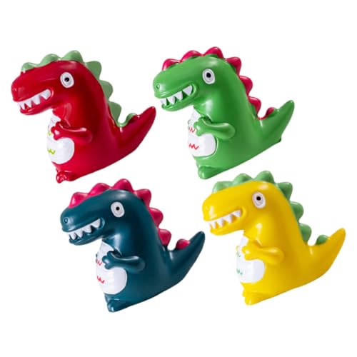 TOYANDONA 4 Stück Mikrolandschaftsdinosaurier Dinosaurier-Skelett Minifiguren Meerestiere gartenvliese miniaturfiguren Mini-Dinosaurierfiguren für den Garten Mini-Dinosaurier- Harz von TOYANDONA