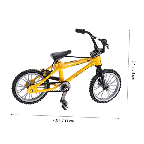 TOYANDONA 4 Stück Mini Finger Bike aus Aluminiumlegierung und Kunststoff Zerlegbar und Wieder Zusammensetzbar Edukatives Finger Sportspielzeug für Erwachsene als TOYANDONA 4 Stück Mini Finger Bike aus Aluminiumlegierung und Kunststoff Zerlegbar und Wieder Zusammensetzbar Edukatives Finger Sportspielzeug für Erwachsene als von TOYANDONA