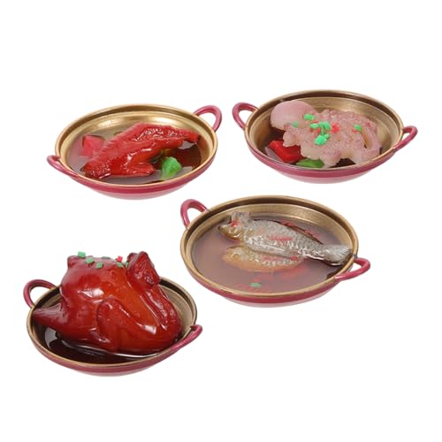 TOYANDONA 4 Stück Mini Hot Pot Model puppenhaus Spiel Essen Probieren Sie Essen Miniatur-Lebensmittelspielzeug Tell vor, Spiele Küche zu winziges Puppenhausessen Harz TOYANDONA 4 Stück Mini Hot Pot Model puppenhaus Spiel Essen Probieren Sie Essen Miniatur-Lebensmittelspielzeug Tell vor, Spiele Küche zu winziges Puppenhausessen Harz von TOYANDONA