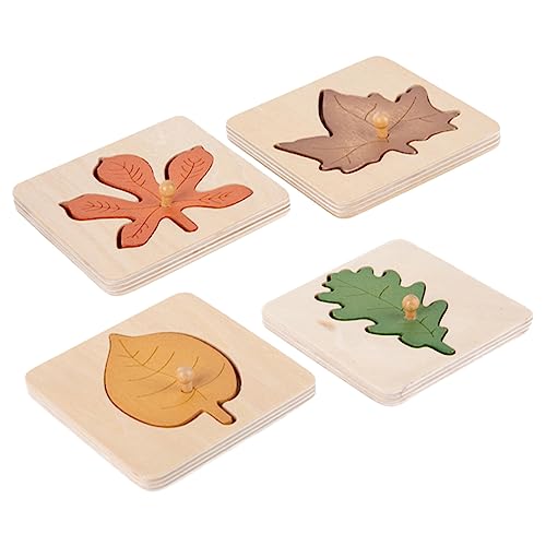 TOYANDONA 4 Stück Montessori Holzpuzzle Teiliges für Kleinkinder Ab Jahr Pädagogisches Lernspielzeug Kognition Hand Auge Koordination und Farberkennung TOYANDONA 4 Stück Montessori Holzpuzzle Teiliges für Kleinkinder Ab Jahr Pädagogisches Lernspielzeug Kognition Hand Auge Koordination und Farberkennung von TOYANDONA