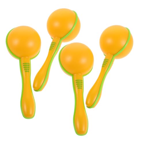 TOYANDONA 4 Stück Orff-inspirierte Plastik Maracas für Junge Mädchen und Bunte Hand-rasseln Rhythmische Percussion Instrumente als Partygeschenk Lernspielzeug Musikalisches Noisemaker TOYANDONA 4 Stück Orff-inspirierte Plastik Maracas für Junge Mädchen und Bunte Hand-rasseln Rhythmische Percussion Instrumente als Partygeschenk Lernspielzeug Musikalisches Noisemaker von TOYANDONA