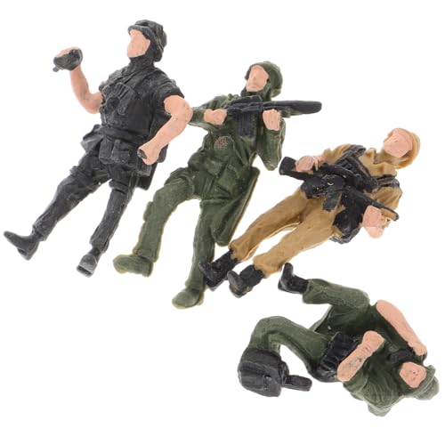 TOYANDONA Soldat Modell Miniatur Figuren Männer Figuren Figuren Für Sand Tabelle 1/43 von TOYANDONA