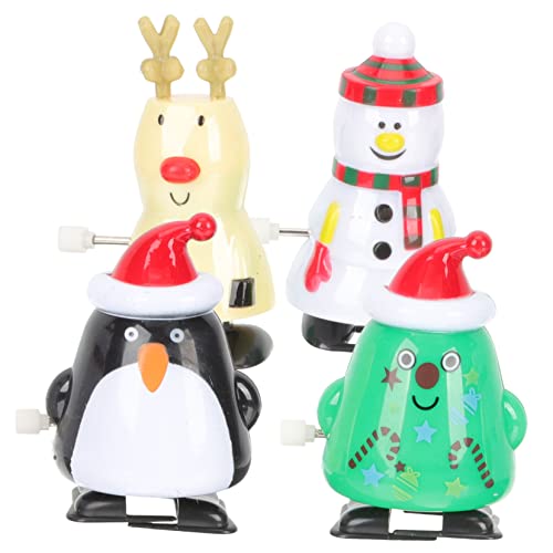 TOYANDONA 4 Stück Teiliges Weihnachts Aufziehspielzeug für Lustige Mechanische Figuren Wiederverwendbar Leicht Stabile Leistung als Party Mitgebsel und Weihnachtsdeko TOYANDONA 4 Stück Teiliges Weihnachts Aufziehspielzeug für Lustige Mechanische Figuren Wiederverwendbar Leicht Stabile Leistung als Party Mitgebsel und Weihnachtsdeko von TOYANDONA