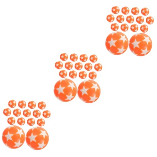 TOYANDONA 45 STK Kicker Zubehör tischfußball plastikball Table Soccer Fussball Accessoires Fußball Tischzubehör Fußball Ball Schreibtisch-Fußbälle Kickerball für Erwachsene Tischspielbälle von TOYANDONA