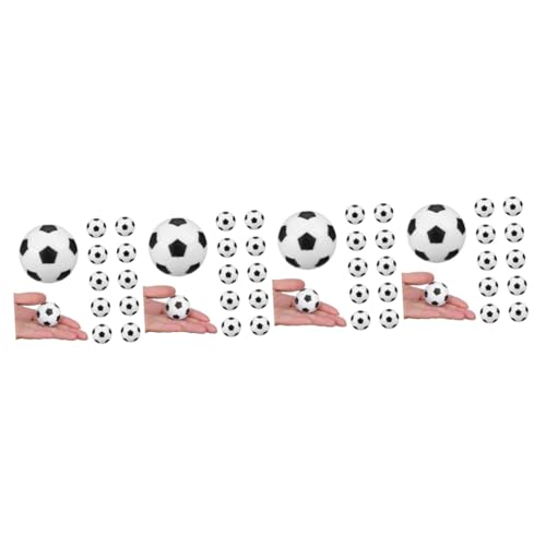 TOYANDONA 48 STK Tischfussball Desktop-fußball Ersatz Für Kickertischzubehör Zubehör Für Kickerspiele Tischspiel Fußbälle Tischfußball-ersatzball Freizeitball Klein Tischfußballbälle Abs von TOYANDONA